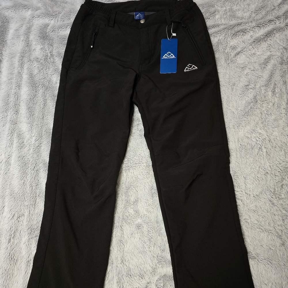 Women's fleece lined snow pants